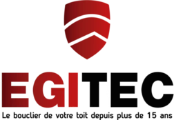 Logo EGITEC — étanchéité et maintenance de toitures, le bouclier de votre toit