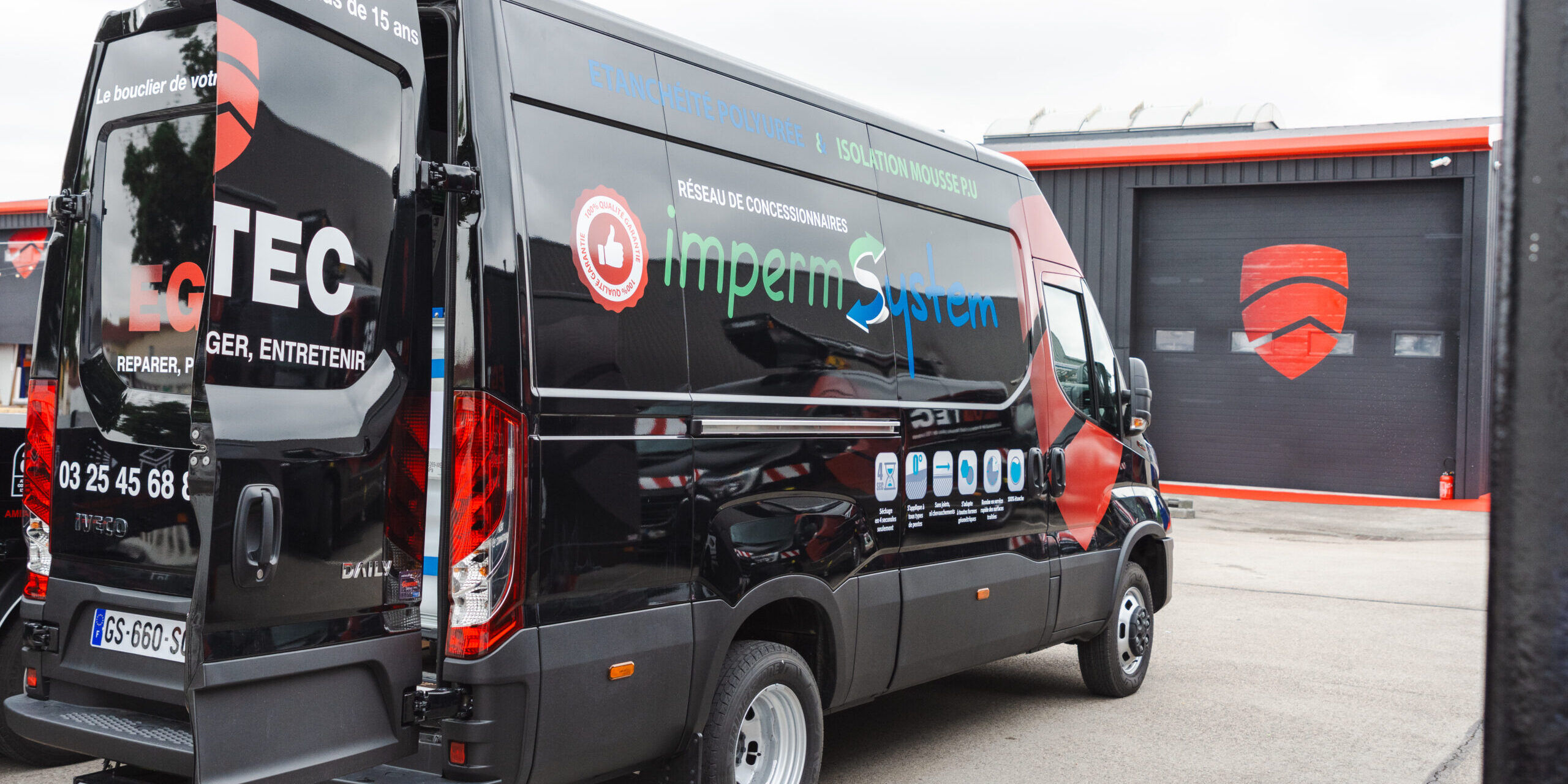 EGITEC mousse polyuréhane projetée